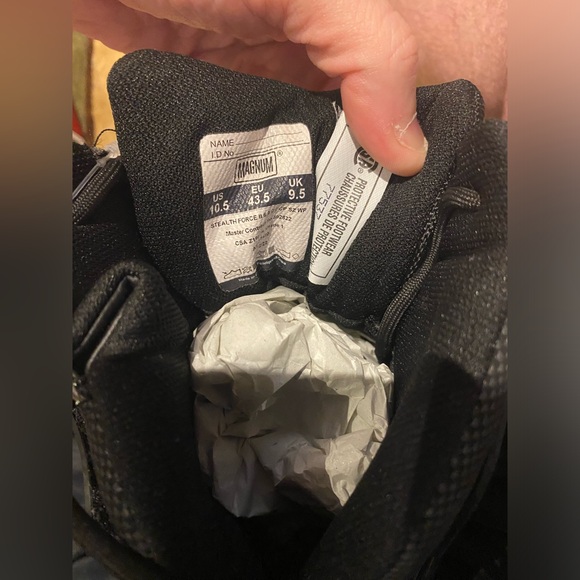 Magnum Stealth Force II 6.0 WP Size 10.5 Black - Picture 9 of 10